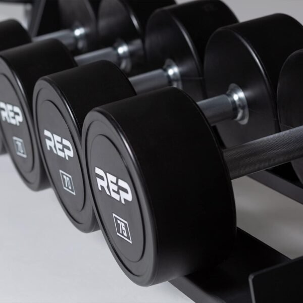 Rep Fitness Urethane Coated Dumbbells- Idividual Pairs and Sets - Image 3