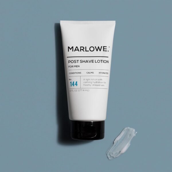 MARLOWE. No. 144 Post Shave Lotion 6 Oz, Aftershave for Men, Conditions & Hydrates Skin, After Shave Solution to Help Reduce Skin Irritation & Calm Razor Burn, Aloe Citron Scent - Image 7