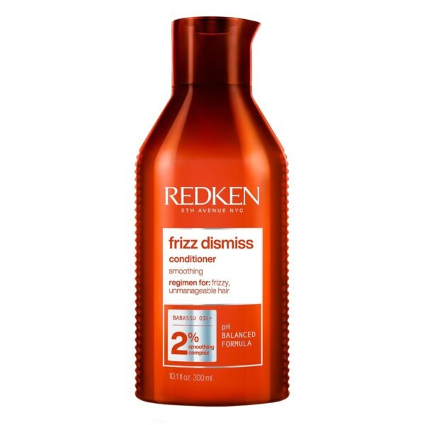 Redken Frizz Dismiss Sulfate-Free Conditioner For Frizzy Hair - Controls Frizz, Moisturizes and Smooths For Silky Hair - Image 2