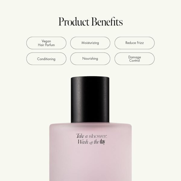 Rosy Night Vegan Hair Perfume Long-Lasting Floral Musky Scented with Damask Rose Extract, Rosehip Oil, Peptide Complex for All Hair Type, Free of Silicone & Parabens (3.38 fl. Oz) - Image 6