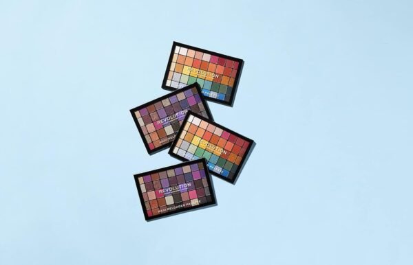 Makeup Revolution Maxi Reloaded Palette, Eyeshadow Palette, 45 Highly Pigmented Neutral Shades, Large It Up, 1.35g - Image 6