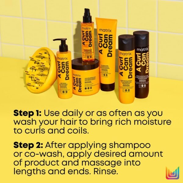 Matrix A Curl Can Dream Rich Mask, Hydrating & Deep Conditioning Leave-In Mask, Curly & Coily Hair, Sulfate & Paraben Free, Preserves Curl Pattern, Packaging May Vary - Image 7
