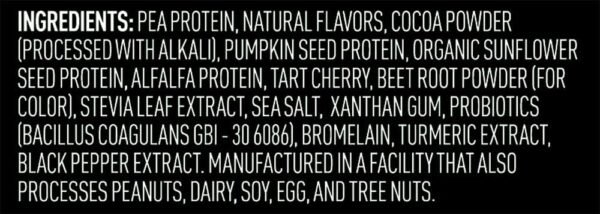 Vega Premium Sport Protein Chocolate Protein Powder, Vegan, Non GMO, Gluten Free Plant Based Protein Powder Drink Mix, NSF Certified for Sport, 29.5 oz - Image 9