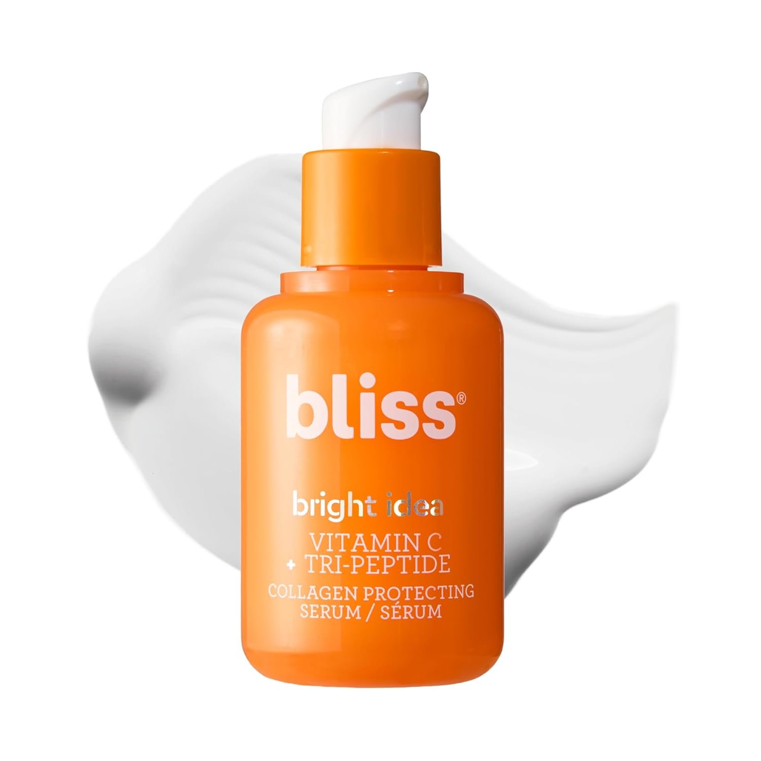 Bliss Bright Idea Vitamin C + Tri-Peptide Collagen Brightening Face Skincare Serum - Anti Aging, Reduces Dark Spots, Boosts Skin Elasticity - Clean - Vegan & Cruelty-Free - 1 Fl Oz - Image 2