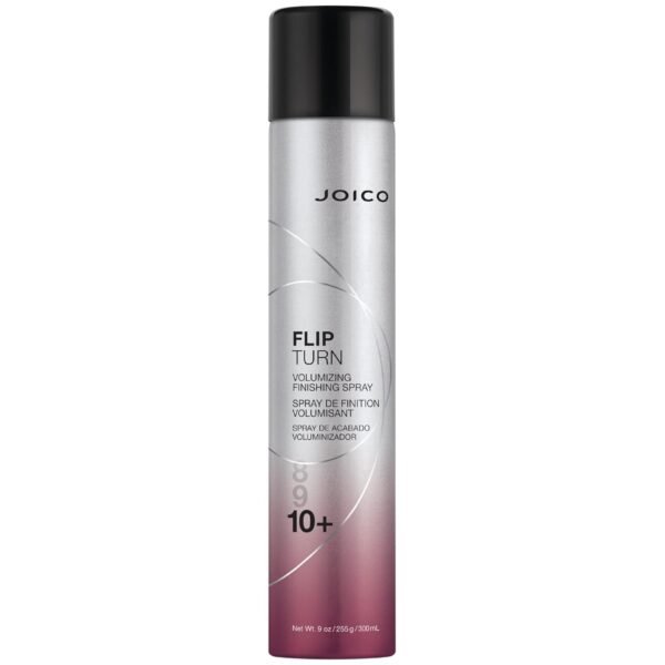 Joico Flip Turn Volumizing Finishing Spray | For Most Hair Types | Humidity Protection | Hold Level 10+ | Protect Against Pollution & Harmful UV | Paraben & Sulfate Free | 72 Hour Hold - Image 2