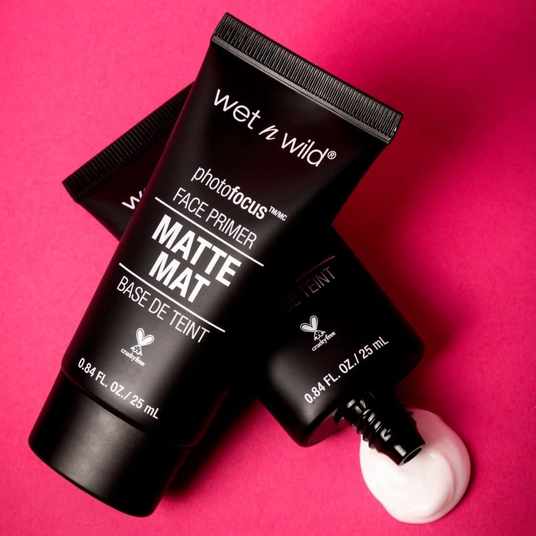 wet n wild Face Primer Photo Focus Matte Face Primer Clear, Perfect Prep & Matte Finish, Extends Makeup Wear, Weightless Hydration with Aloe Vera & Vitamin E, Cruelty-Free - Partners in Prime - Image 8
