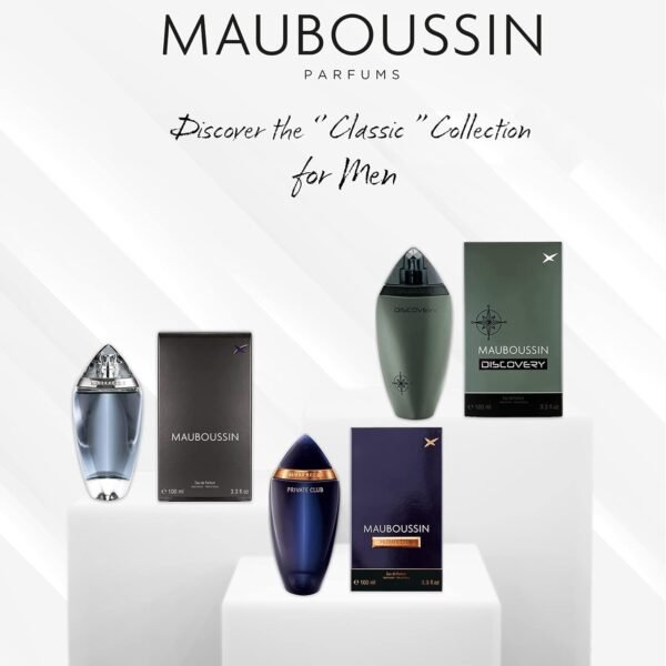 Mauboussin - Private Club 100ml (3.3 Fl Oz) - Eau de Parfum for Men - Woody & Oriental Scents - Image 8