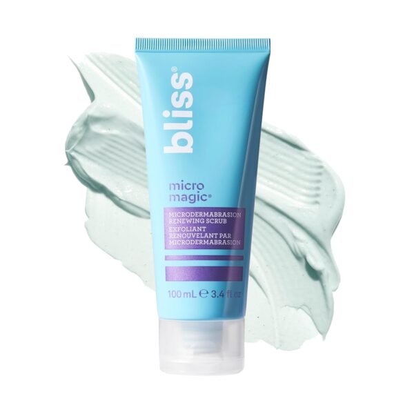 bliss Micro Magic | Skin-renewing Microdermabrasion Scrub | Straight-from-the-Spa | Tightens Pores & Brightens Skin | Paraben Free, Cruelty Free | 3.4 fl oz - Image 2
