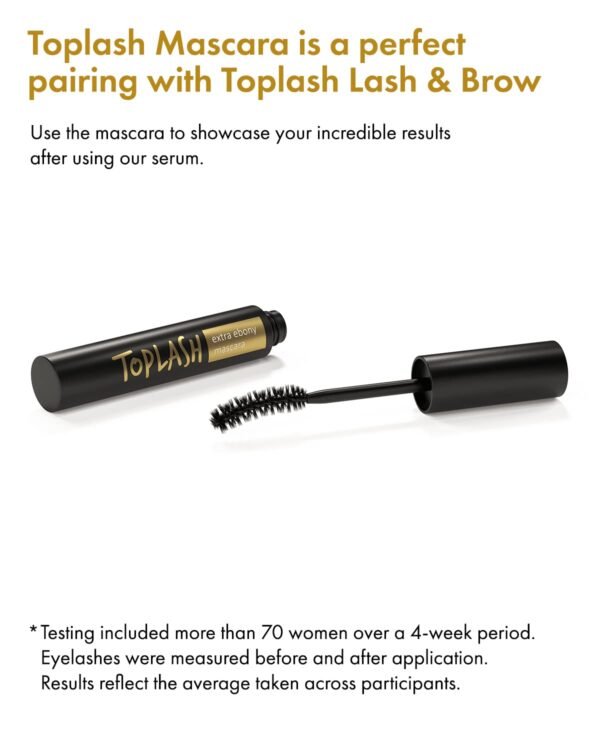 Extra Ebony Mascara with Keratin, Panthenol and Vitamin E - Image 6
