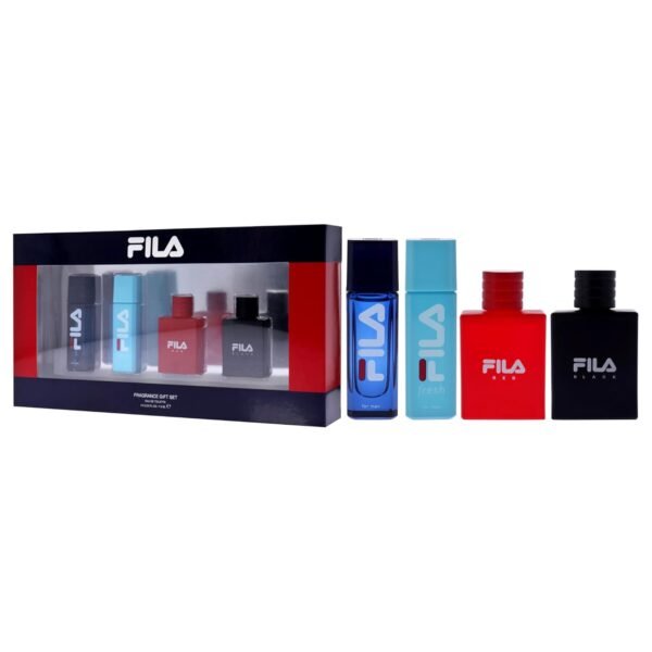 Fila Cologne Giftset for Men - Cool, Clean And Refreshing Perfumes for Men - Long Lasting Fragrances - Trendy, Portable Bottle Design - 4 Pc - Image 6