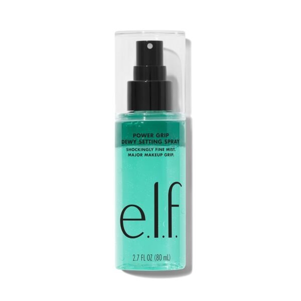 e.l.f. Power Grip Dewy Setting Spray, Ultra Fine Mist Made With Hyaluronic Acid, Grips Makeup For A Hydrated, Dewy Finish, Vegan & Cruelty-Free - Image 2