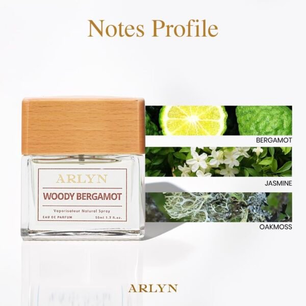 ARLYN Woody Bergamot Eau De Parfum Inspired by Cred's Aventus, Perfume for Men, Luxury Fragrance - Vegan, Cruelty-Free, and Eco-Conscious (1.7oz / 50ml) - Image 3