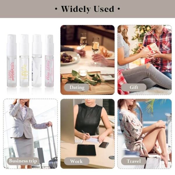 Designer Fragrance Sampler Set-Designer Perfume Sampler Luxury High End Perfume Vial Sample Most Popular Mini Perfume Sample Discovery Set (12 Random Samples) - Image 7