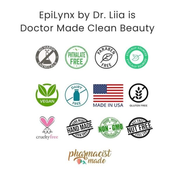 Vegan Illuminating Face Cream Moisturizer Lotion, Hydrating For Very Dry Sensitive Skin, Dermatologist Tested w/Hyaluronic Acid, Aloe Vera, Borage Oil, Peptides, Cruelty Free, By Dr. Liia (1) - Image 7