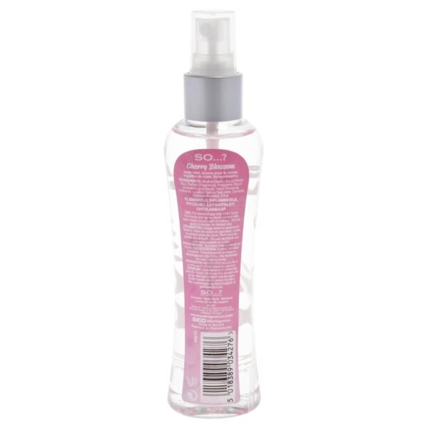So…? Cherry Blossom Body Mist Floral Perfume for Women - Peach, Rose, Cedarwood Notes - Body Spray for Women - Gifts for Women - 3.5 oz - Image 7