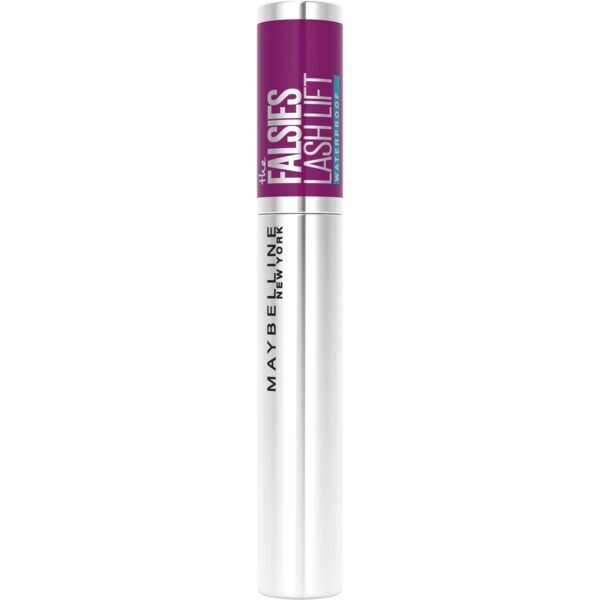 Maybelline The Falsies Lash Lift Waterproof Mascara Volumizing, Lengthening, Lifting, Curling, Multiplying, Eye Makeup, Very Black, 1 Count - Image 6