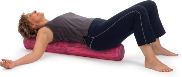 OPTP PRO-Roller Soft Density Foam Roller – Low Density Soft Foam Roller for Physical Therapy, Pilates Foam Roller and Yoga Foam Roll Exercises, and Muscle Recovery - Pink 36" x 6" - Image 6