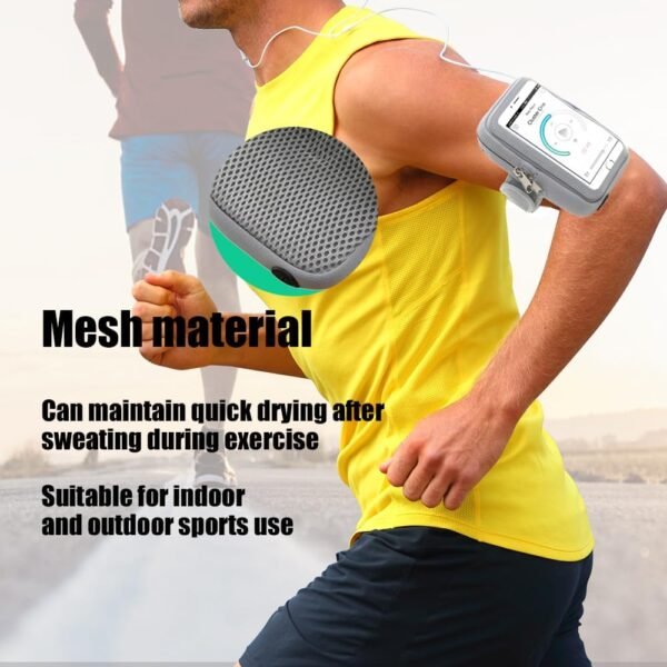 Elastic fit Phone Armband for Running,Walking for Phone,Outdoor Sports Multifunctional Armband Waterproof Running Sports Fitness Mobile Arm Bag,fit iPhone15/14/13Pro Max,Galaxy EdgeS24 and More Size - Image 4