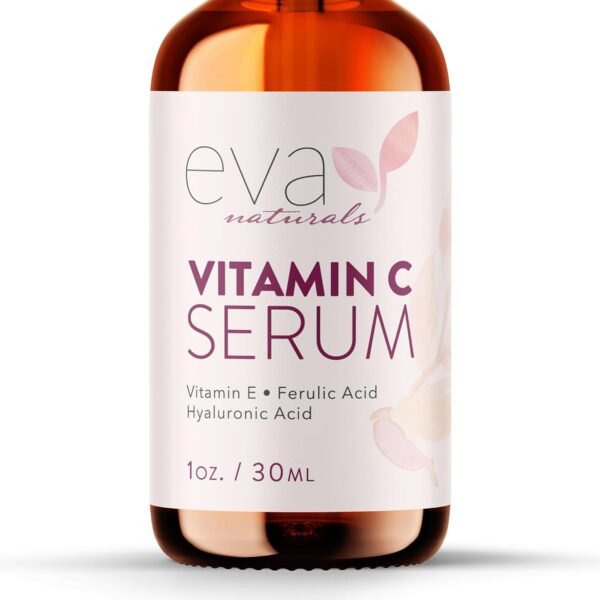 Vitamin C Serum 20% For Face, Pure Vitamin C Face Serum for Wrinkles, Acne, Dry Skin, and Dark Spots - Facial Vitamin C Serum (1oz) - Image 2