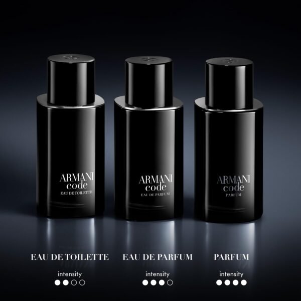 Armani Beauty- Code - Eau de Toilette - Cologne for Men - Ambery Woody Fragrance - Citrus, Lavandin, Tonka Bean Notes - Image 8