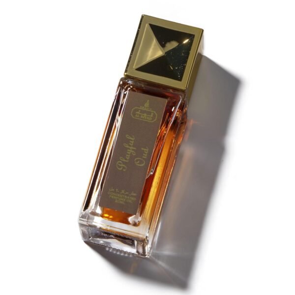PLAYFUL OUD by ALRIYAD 20ML Unisex Oriental Woody Perfume Oil Roll-On. Honeymoon Essentials. Travel Size Toiletries & Purse Necessities For Women - Image 3