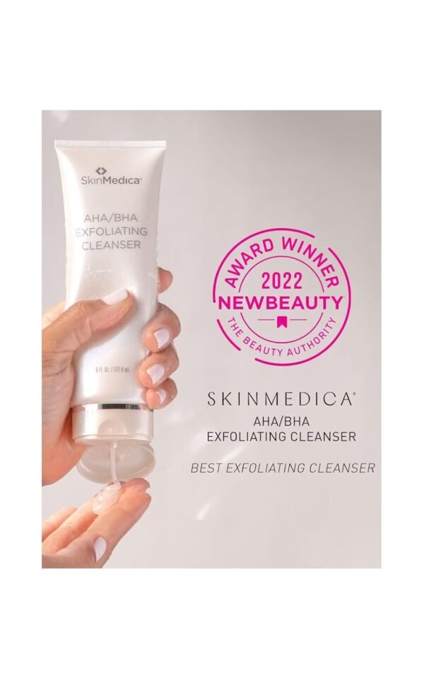 SkinMedica AHA/BHA Exfoliating Cleanser - Gently Scrub Away Dead Skin with Exfoliating Face Wash Cleanser, Improving the Appearance of Skin Tone and Texture, 6 Fl Oz - Image 12