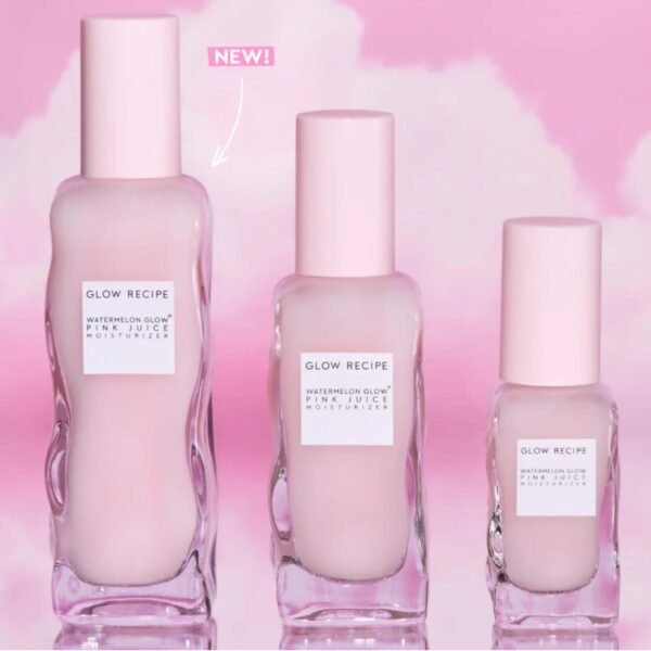 Glow Recipe Pink Juice Water Gel Face Moisturizer for Women, Men & Teens, Travel Size - Hydrating Hyaluronic Acid, Radiance Boosting, Oil-Free, Long-Lasting Korean Skin Care for Oily Skin (25ml) - Image 9