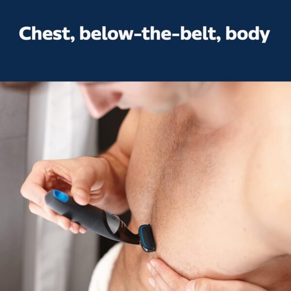 Philips Norelco Bodygroom Series 1100, BG1026/60, Showerproof Body Hair Trimmer and Groomer for Men - Image 7