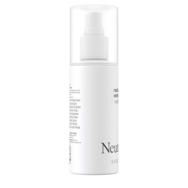 Neutrogena Radiant Makeup Setting Spray, Long-Lasting & Weightless Face Setting Mist for Healthy Looking, Glowing Skin, 3.4 Fl Oz - Image 7