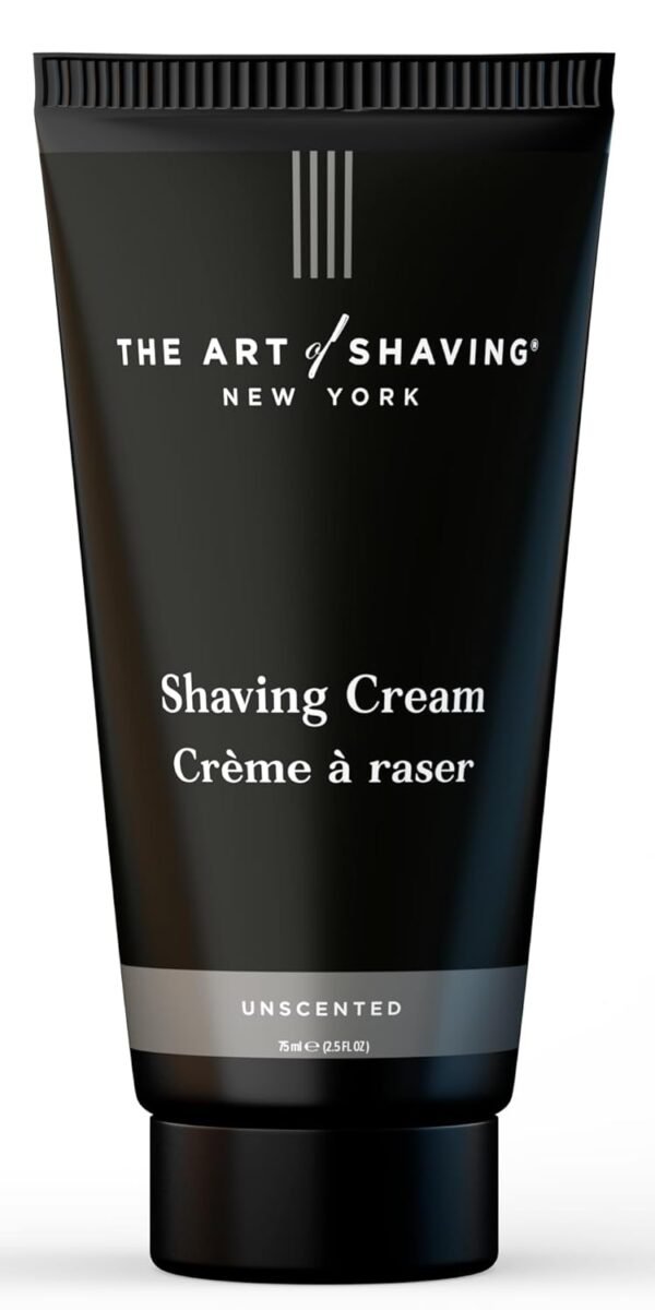 The Art of Shaving Shaving Cream for Men - Shaving Cream Mens Beard Care, Protects Against Irritation and Razor Burn, Clinically Tested for Sensitive Skin, Unscented, 2.5 Fl Oz - Image 2