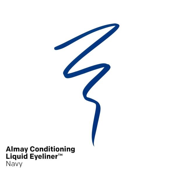 Almay Conditioning Liquid Eyeliner, Longwearing, Waterproof, Hydrating, 30 Navy, 0.03 fl oz. - Image 3