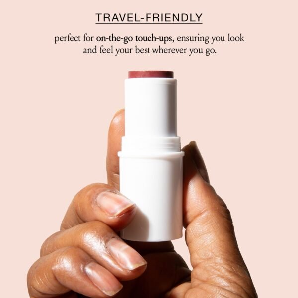 BOOM Beauty Boom Stick Berry: 3-in-1 Cream Blush Stick for Eyes, Lips & Cheek, Long-Wearing Blendable & Building Color Vegan Lipstick Pen for All Skin - Image 9