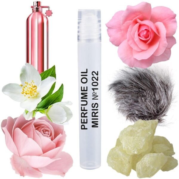 MIRIS Perfume Oil No.1022 | Impression of Roses Musk | Women | Roll-On Alcohol Free | 0.34 Fl Oz / 10 ml - Image 2