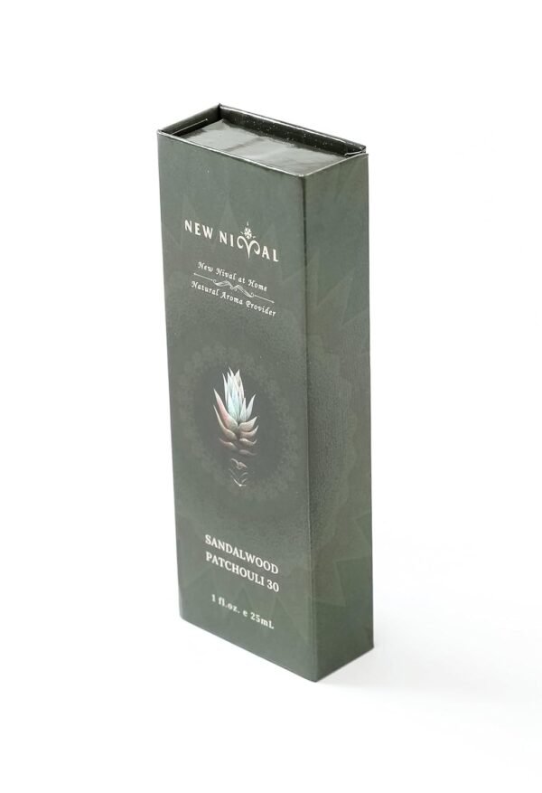 Unisex EDP Perfume-Sandalwood & Patchouli, resinous aroma with deep woody notes and a cool, minty freshness.Gift Packaging,Vegan-Friendly,25ml. - Image 5