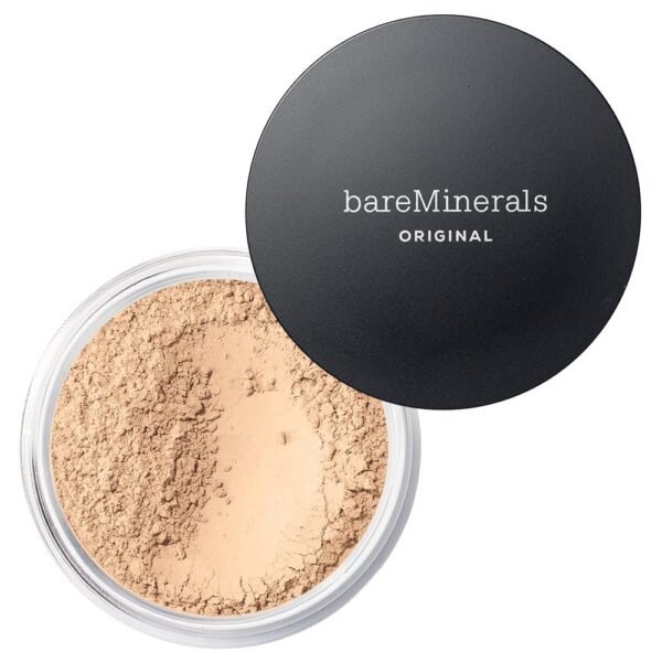 bareMinerals Original Loose Powder Foundation SPF 15, Lightweight Mineral Loose Powder Foundation Makeup, Buildable Coverage, Talc Free, Vegan - Image 2