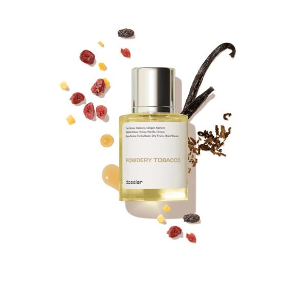 Dossier - Powdery Tobacco -Eau de Parfum - Inspired by T.Ford Tobacco Vanille - Perfume Luxury - Pure Infused - For Men - Fragrance 1,70z (Spray 50ml) - Image 2