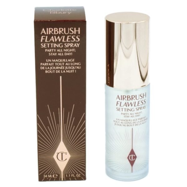 Charlotte Tilbury Airbrush Flawless Setting Spray 1.1 FL oz / 34 ml, Red - Image 2