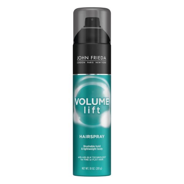 John Frieda Volume Lift Hairspray, Volumizing Hairspray with Air-Silk Technology for Fine or Flat Hair, Adds Body, Long-Lasting Hold, and Fullness for Fine, Thin Hair, 10 Oz - Image 2