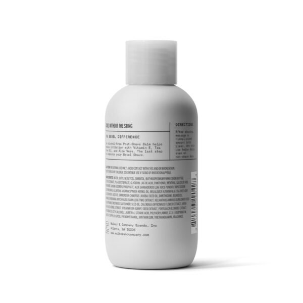 Bevel After Shave Balm for Men with Shea Butter and Jojoba Oil, Soothes and Cools Skin to Help Prevent Ingrown Hairs and Razor Bumps, 4 Fl Oz (Packaging May Vary) - Image 8