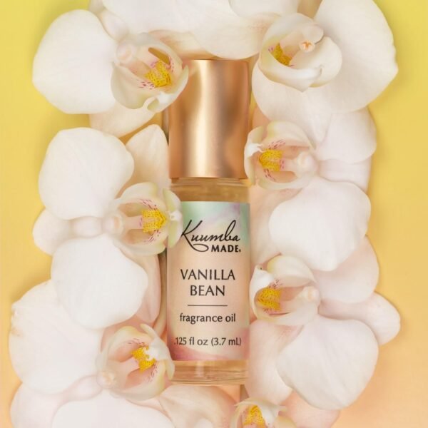 Kuumba Made Vanilla Bean Fragrance Oil Roll-On 0.125 fl oz (3.7ml) | Rollerball Perfume | Alcohol Free - Image 3