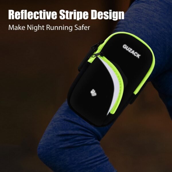 Armband Cell Phone Holder for Running Workout Exercise Sports Phone Arm Bands Pouch Bag, Running Armband for iPhone16 15 14 13 12 11 Pro Max XS XR X Plus Samsung Galaxy Up to 6.9" - Image 6