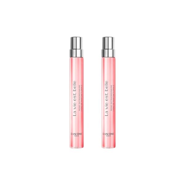 Lancôme La Vie Est Belle Rose Extraordinaire Eau de Parfum - Amazon Exclusive - Long Lasting Fragrance with Rose, Iris & Woody Musk - Women's Perfume – Travel Size 0.34 Fl. Oz. - Image 2