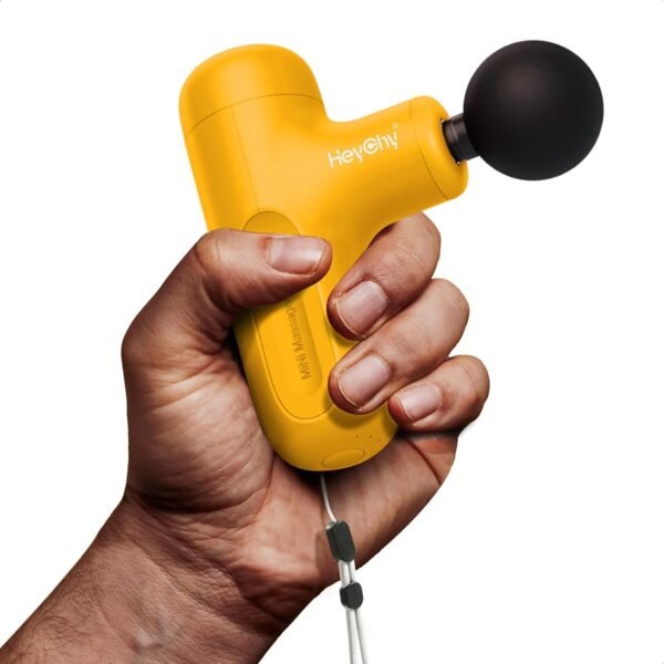 Super Mini Massage Gun,Deep Tissue Massager, Compact Travel Massage Gun, Full Body Recovery and Relief for Outdoors,USB Charging,5 Speeds,2025 New Year Gifts for Men Women - Image 2
