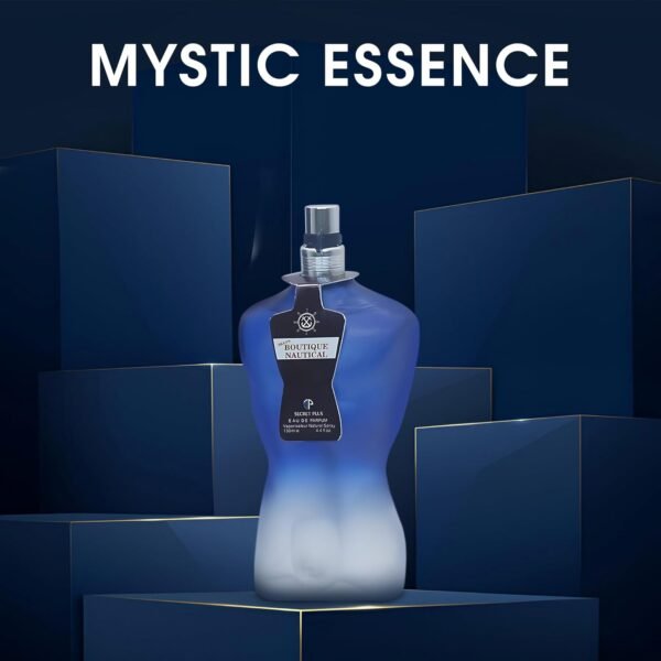 Boutique Nautical Men's Cologne – Fresh & Invigorating Oceanic Fragrance with Citrus and Marine Notes – Elegant Long-Lasting Scent for Everyday Wear - Image 3