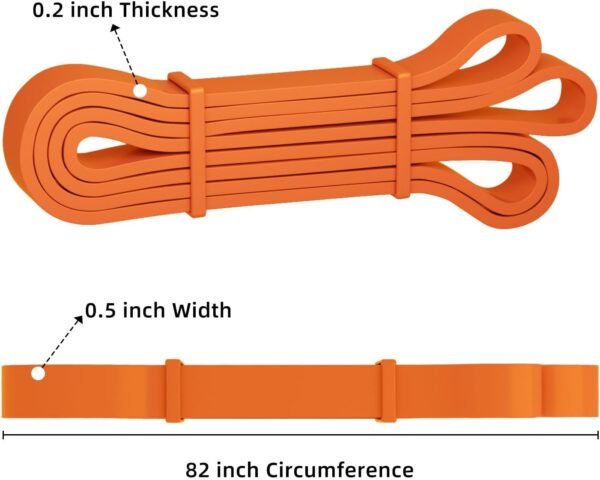 Resistance Bands, Pull Up Bands, Pull Up Assist Band Exercise Resistance Bands for Men & Women Working Out, Body Stretching, Physical Therapy, Muscle Training - Image 3