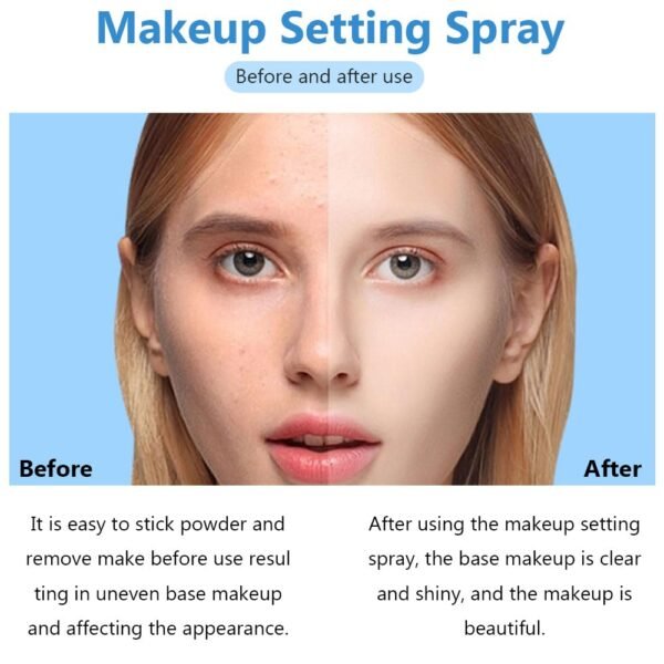 Kaely 2IN1 Hydrating Setting Spray for Face,Primer Face Makeup Matte Dewy Finish,Waterproof Setting Spray for Makeup Long Lasting,Oil Control,maquillaje Up To 16 Hours,Vegan & Cruelty-Free - Image 4
