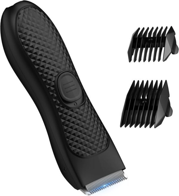 Unisex Hair Trimmer, Matt Black, for Trimming, Shaving, Body, 90mins Battery Power, IPX7 Waterproof - Image 2