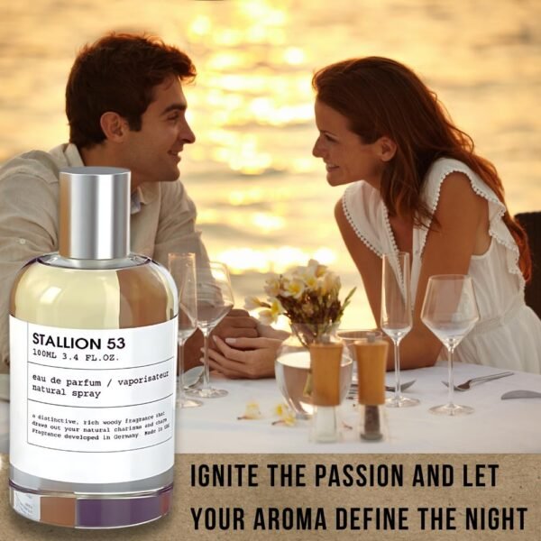 Stallion 53 Eau De Parfum 100ml/3.4oz Unisex | Luxury Empty Travel Perfume Atomizer Included | Herbal, Woody, and Earthy Scent for Men and Women - Image 5