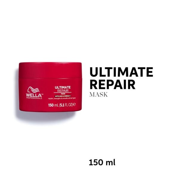 Wella Professionals ULTIMATE REPAIR Mask|Deep Nourishing Hair Mask| Hydrating Smooth| Repairs Damage - Image 12