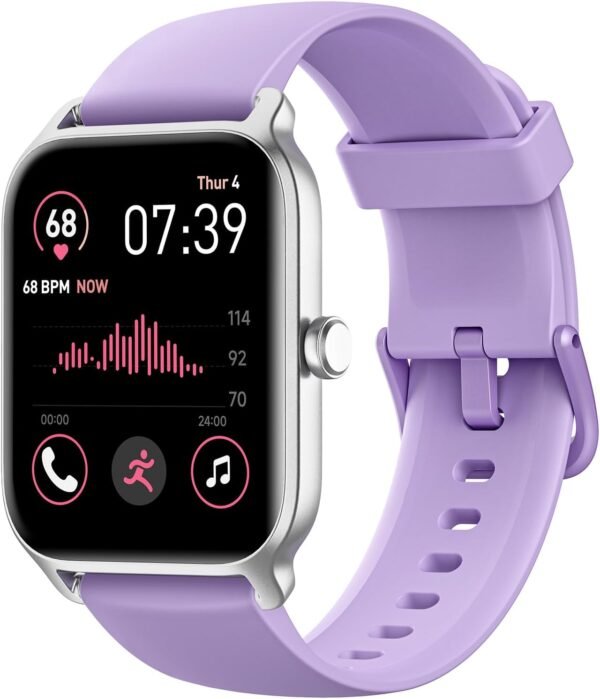 Fitpolo Smart Watches for Women Men, Alexa Built-in 1.8" Fitness Tracker Watch for Android iOS, Waterproof Activity Trackers with 105+ Sport Modes, Heart Rate Sleep SpO2 Monitor - Image 2